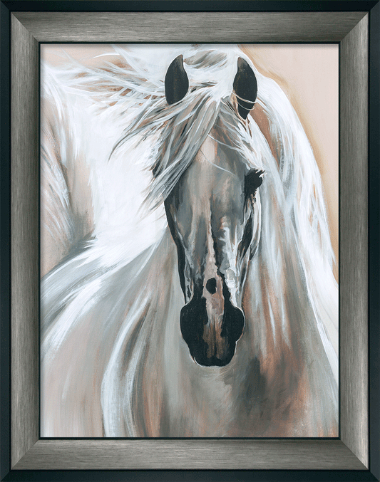 Grey Beauty II framed print by Sydney Edmunds