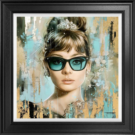 Hepburn Blue limited edition canvas print by Ben Jeffery