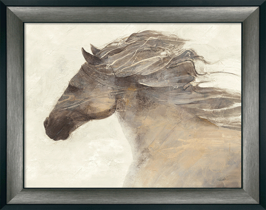 Into the Wind framed print by Albena Hristova
