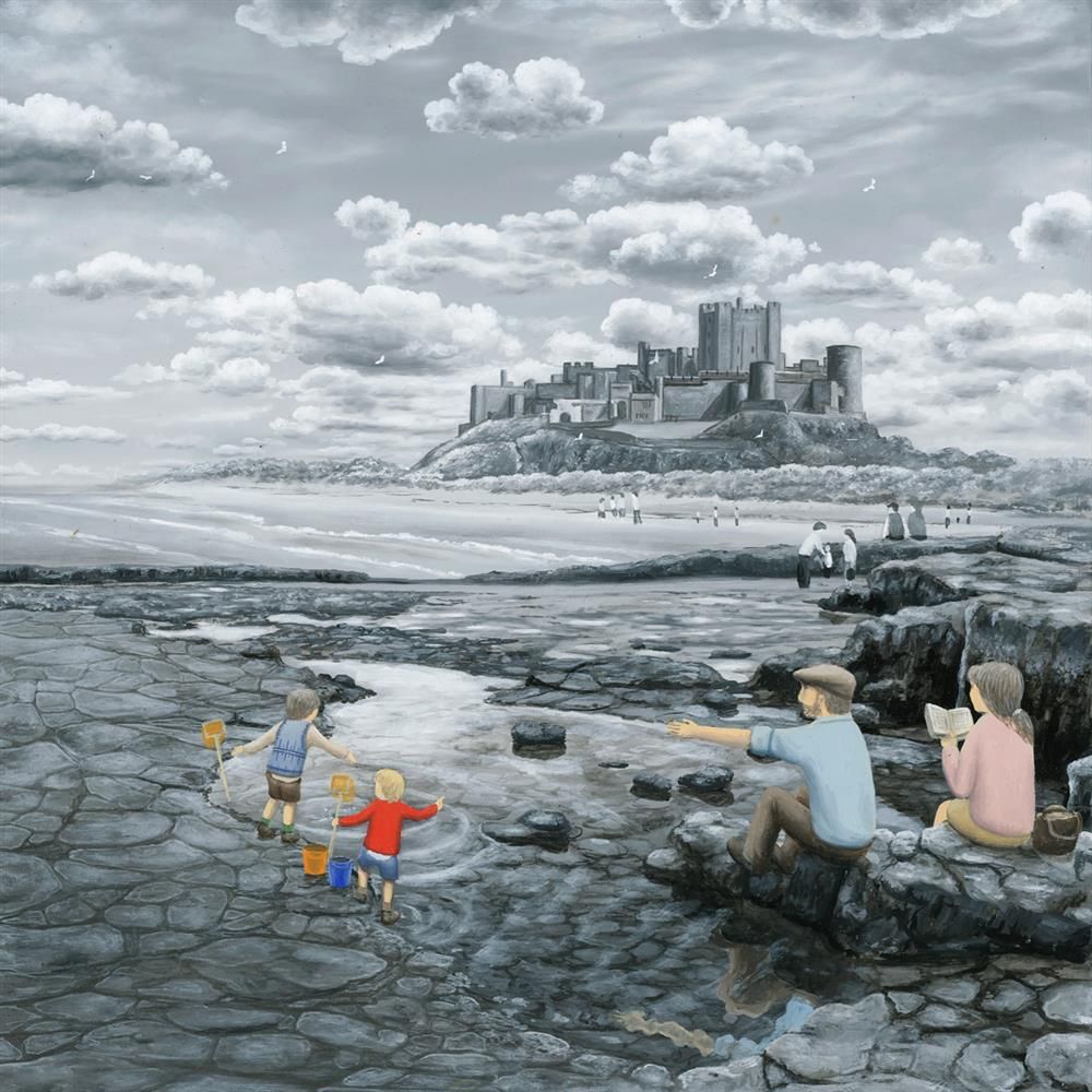 It's Got Me Finger Dad limited edition print by Leigh Lambert