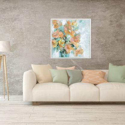 Just Peachy framed print by Wani Pasion