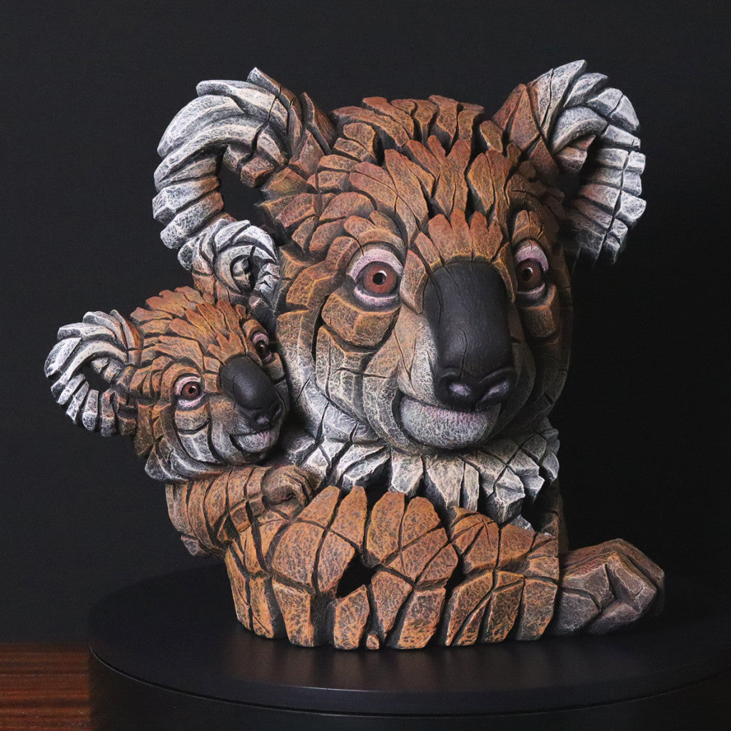 Koala and Joey Bust Brown