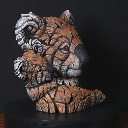 Koala and Joey Bust Brown