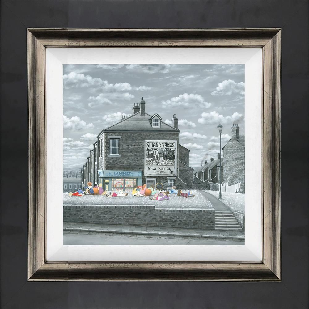 Lazy Sunday Afternoon limited edition print by Leigh Lambert