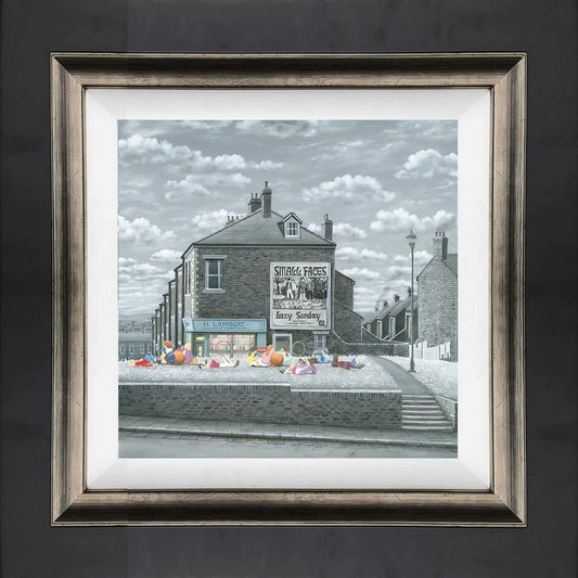 Lazy Sunday Afternoon limited edition print by Leigh Lambert