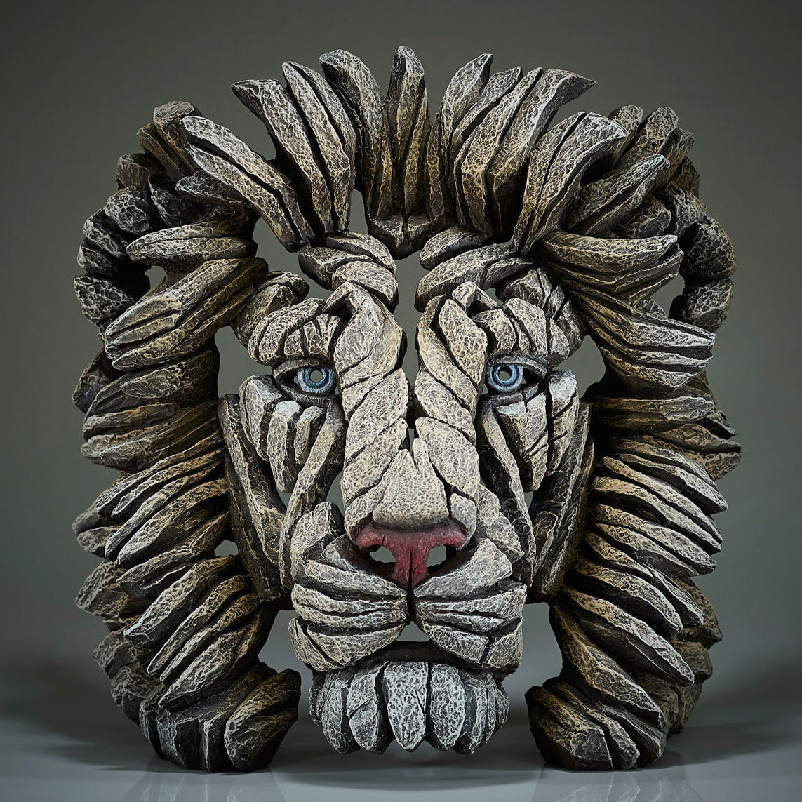 Lion Bust Savannah from Edge Sculpture by Matt Buckley