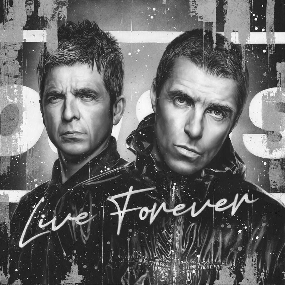Live Forever limited edition canvas print by Ben Jeffery