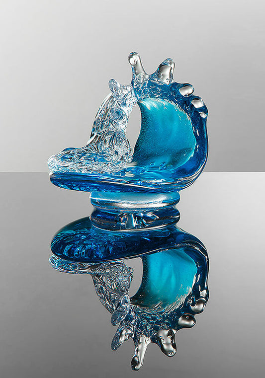 Glass Mini Crashing Wave by Teign Valley Glass