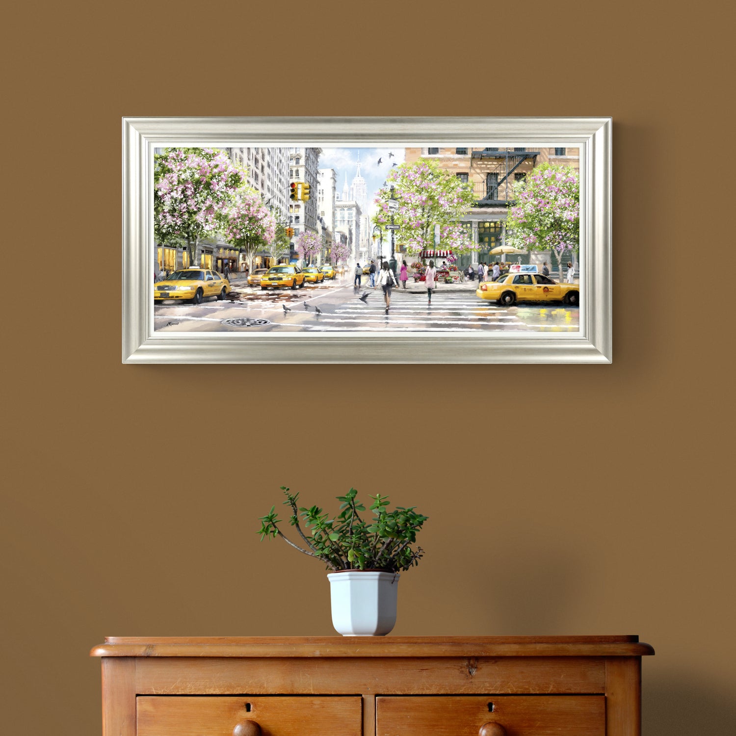 New York Spring framed print by Macneil