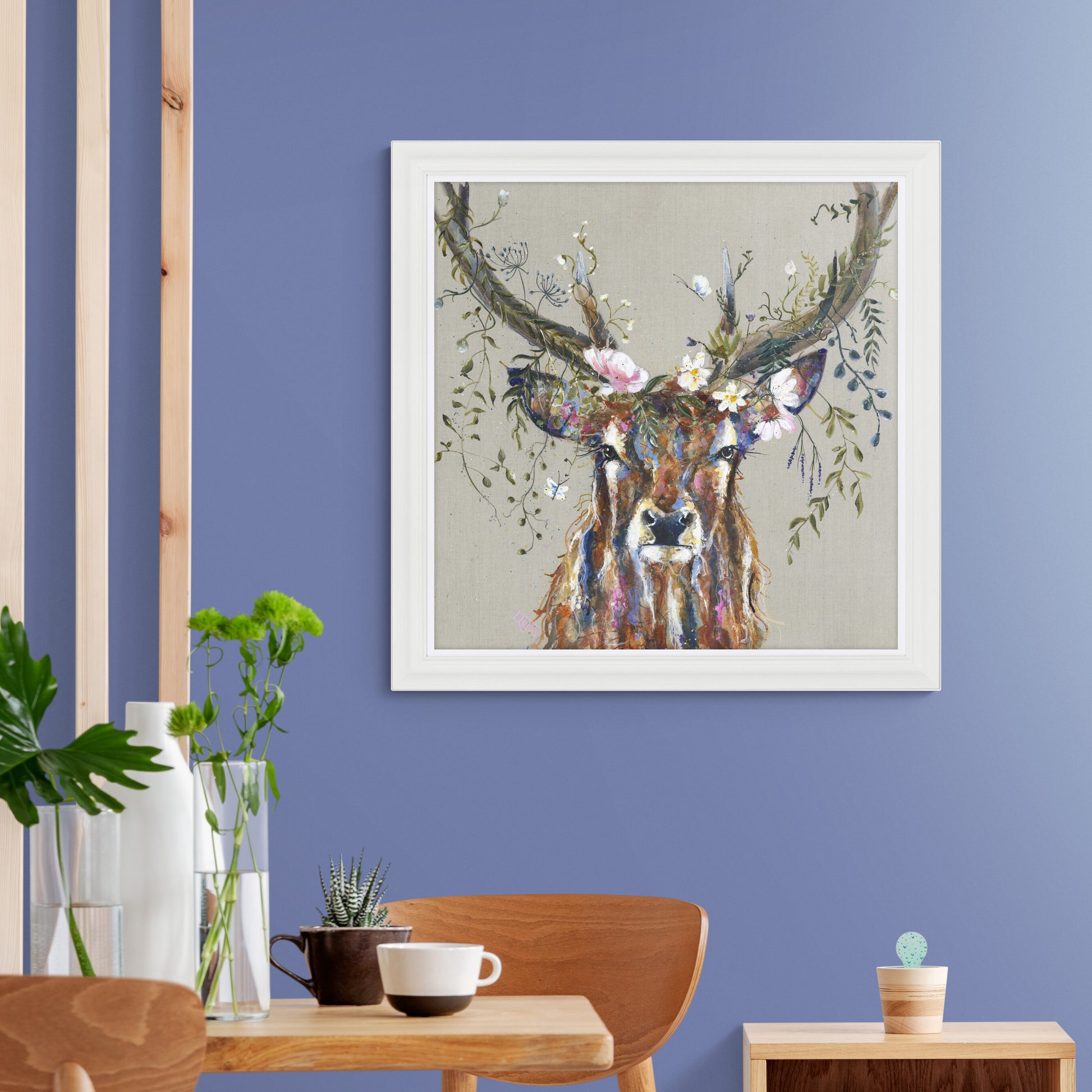 Oberon framed print by Louise Luton