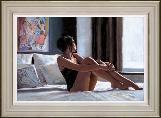 Olga y Les Demoiselles limited edition print by Fabian Perez