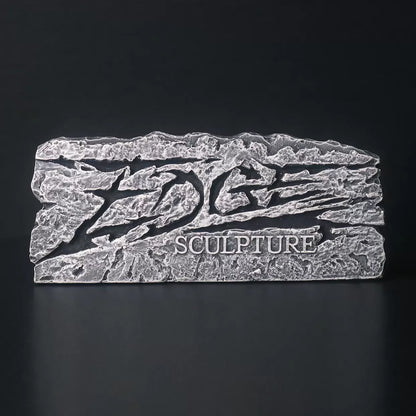Edge Sculpture Sign Standard by Matt Buckley