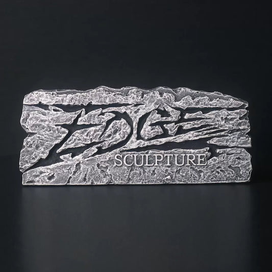 Edge Sculpture Sign Standard by Matt Buckley