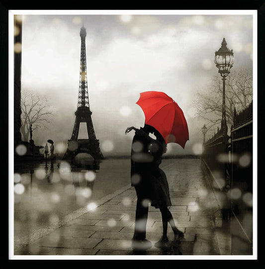 Paris Romance II framed print by Kate Carrigan