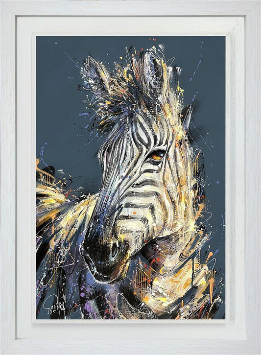 Pearl hand embellished limited edition print by Joe Galindo