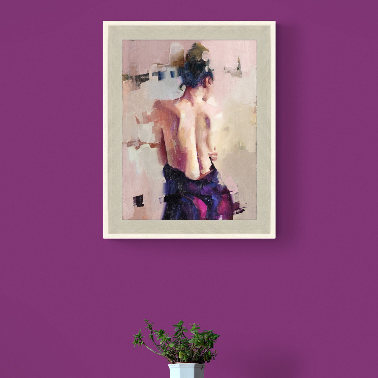 Pensive Moment framed print by Sean Othen