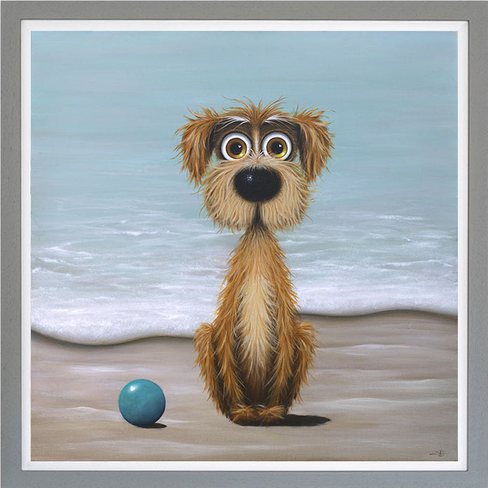 Play Ball framed print by Simon Clarke