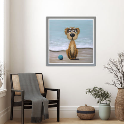 Play Ball framed print by Simon Clarke