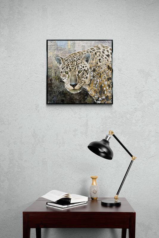 Pop Art Jaguar framed print by Camelot