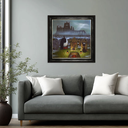 Room With A Vewe framed print by Simon Clarke