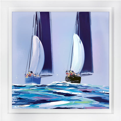 Sailing into the Blue limited edition print by Duncan MacGregor