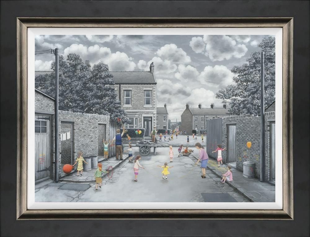 School's Out For Summer limited edition print by Leigh Lambert