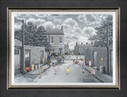 School's Out For Summer limited edition print by Leigh Lambert