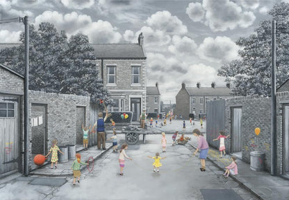 School's Out For Summer limited edition print by Leigh Lambert