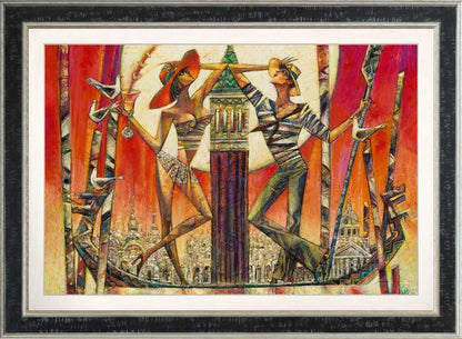 Silent Gondoliers limited edition print by Andrei Protsouk