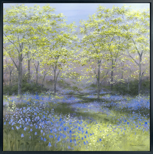 Spring Wood framed print by Diane Demirci