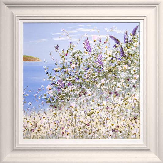 Blooms Along the Shore original painting by Mary Shaw