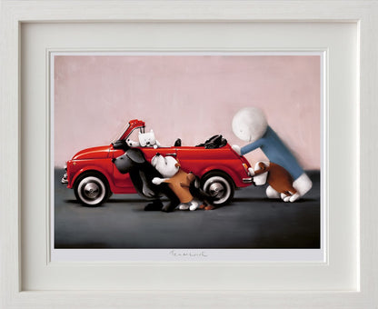 Teamwork limited edition framed print by Doug Hyde