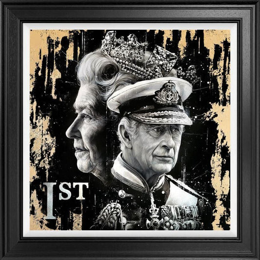 The Crown limited edition canvas print by Ben Jeffery