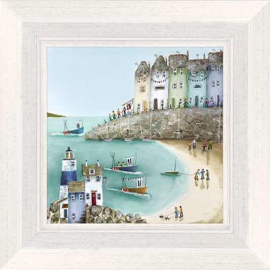 The Puff Inn limited edition framed print by Rebecca Lardner