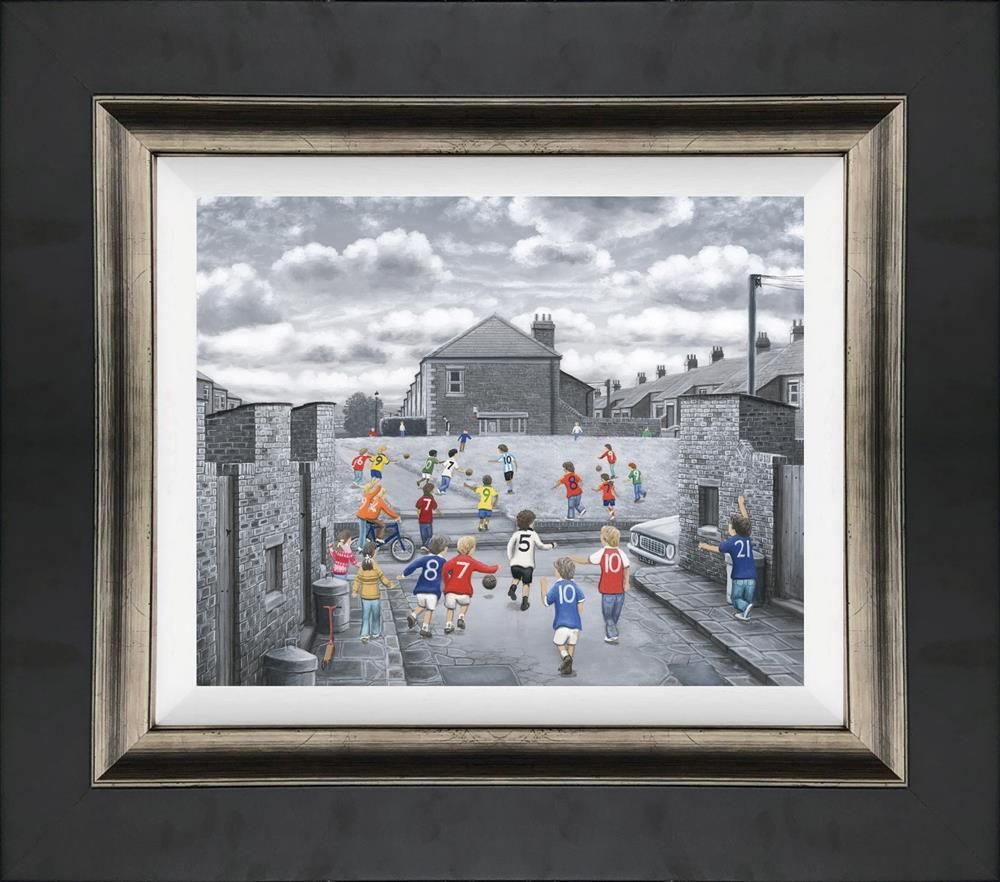 The World in Motion limited edition print by Leigh Lambert
