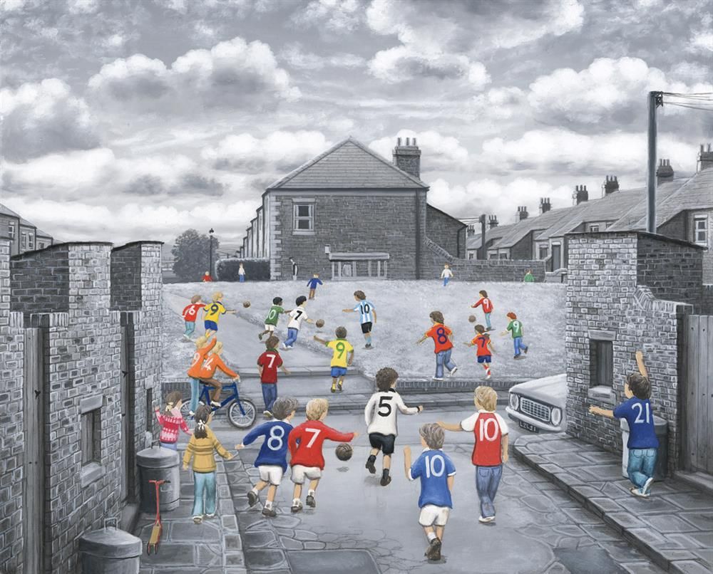 The World in Motion limited edition print by Leigh Lambert