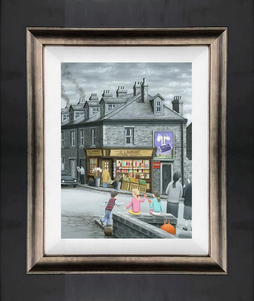 Two's Company limited edition print by Leigh Lambert