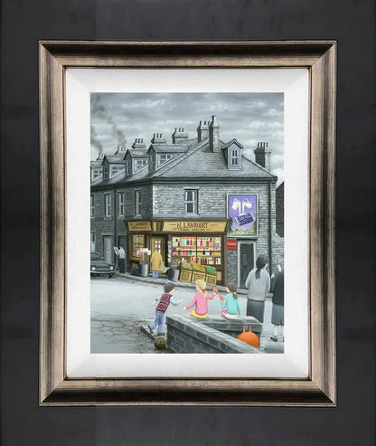 Two's Company limited edition print by Leigh Lambert