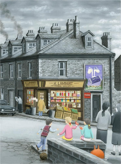 Two's Company limited edition print by Leigh Lambert