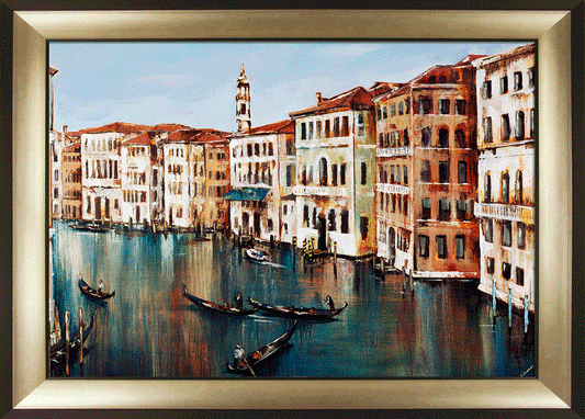 Venice in Spring II framed print by Sydney Edmunds