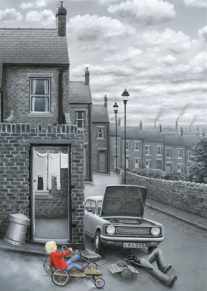 Wallop limited edition print by Leigh Lambert
