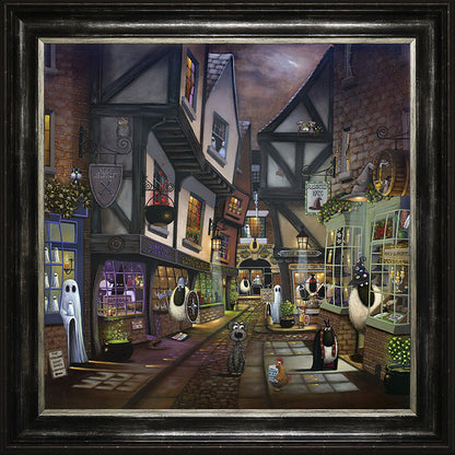What a Shambles framed print by Simon Clarke