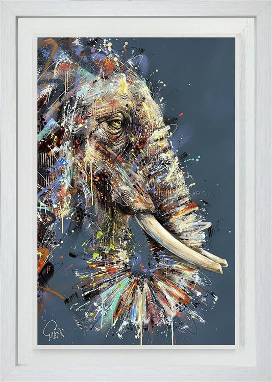 Willow hand embellished limited edition print by Joe Galindo