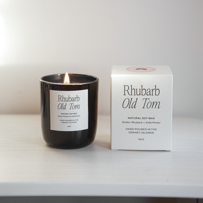 Rhubarb Old Tom Candle