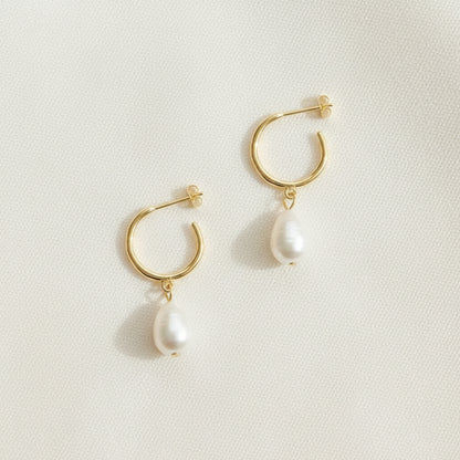Freshwater Pearl Drop Earrings