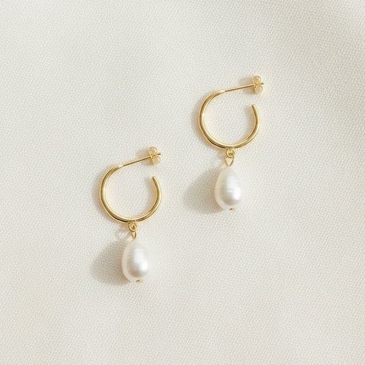 Freshwater Pearl Drop Earrings