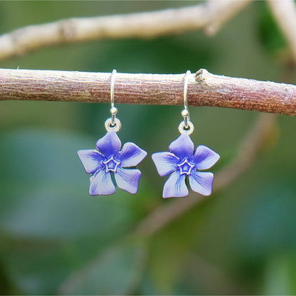 Periwinkle Blue Necklace and Earrings