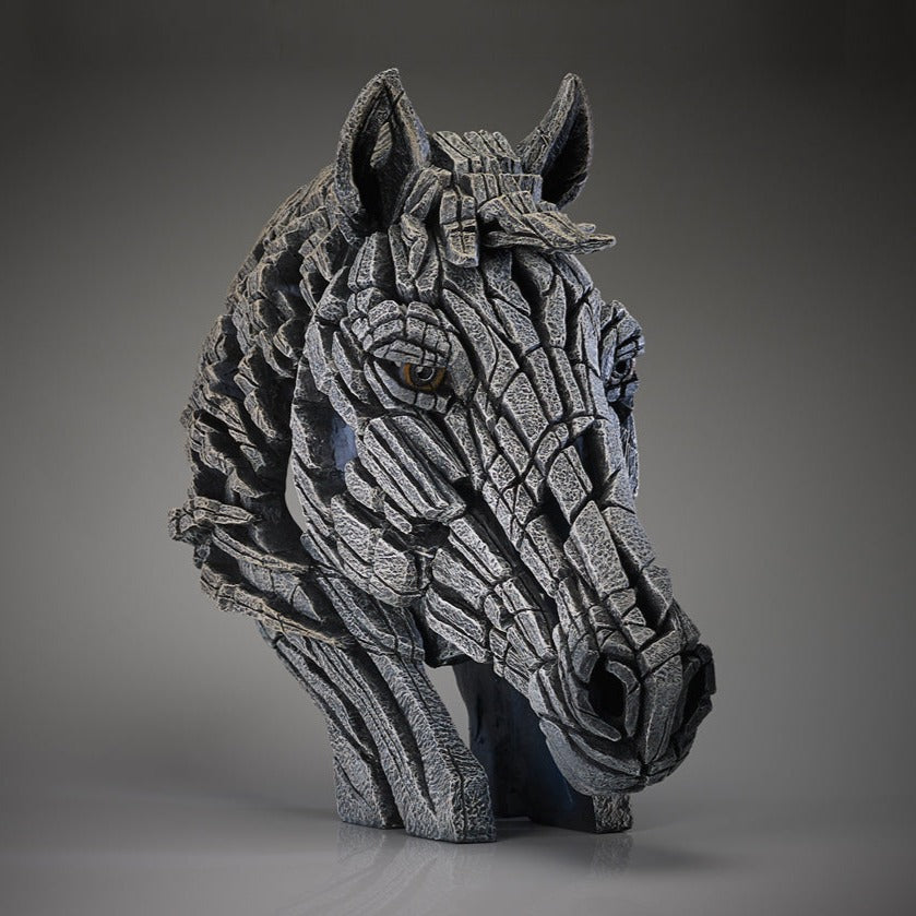Horse Bust White