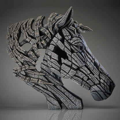 Horse Bust White