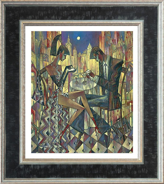 City Lights Small limited edition print by Andrei Protsouk